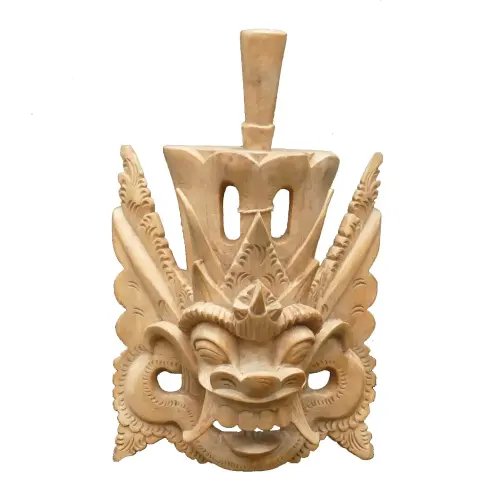 Product image of the product “Balinese mask made from wood, about 20cm height ”